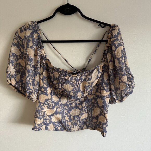 Dynamite Ruched Bust Blouse - Picture 6 of 9